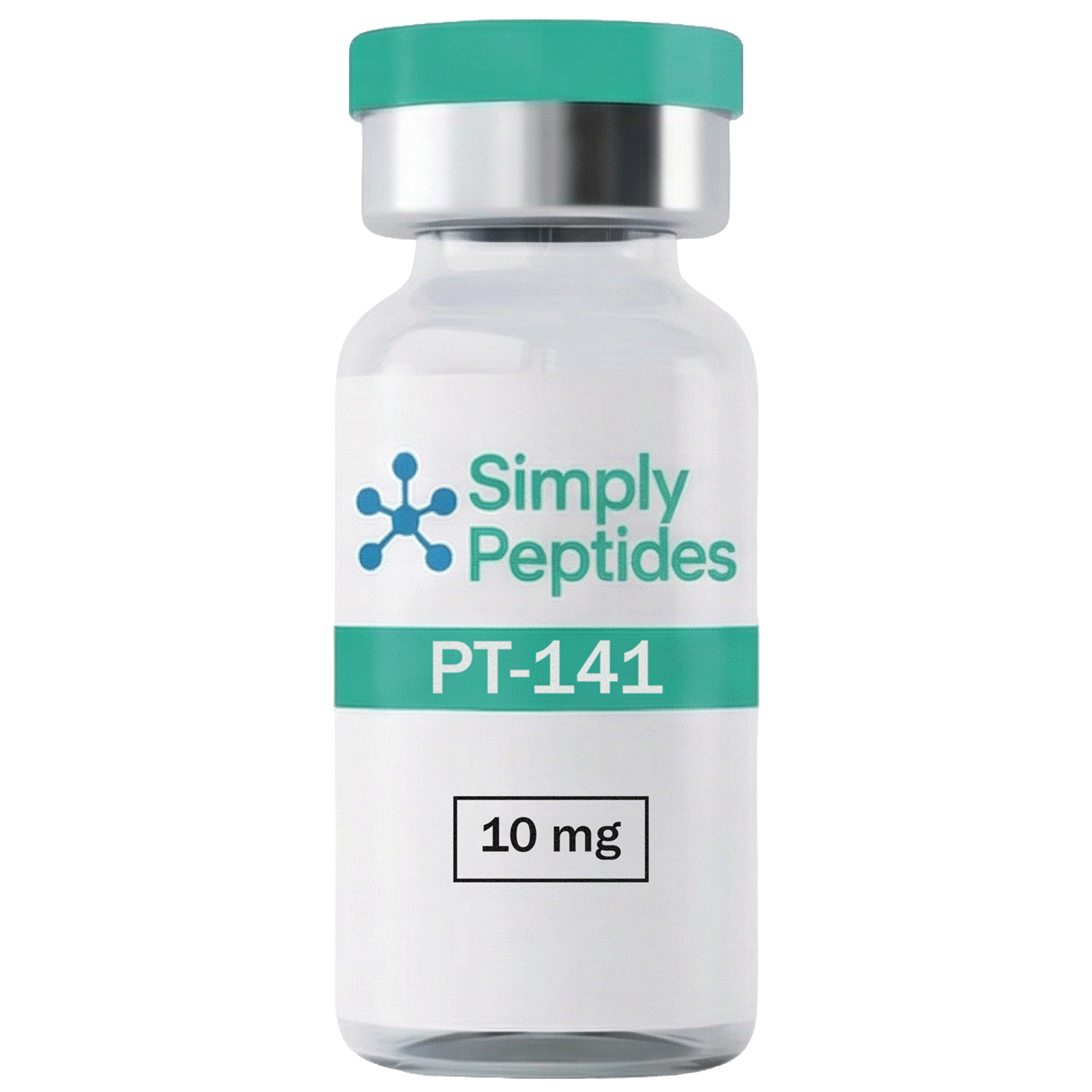 PT-141 Bremelanotide 10mg lyophilised peptide powder vial – Simply Peptides UK