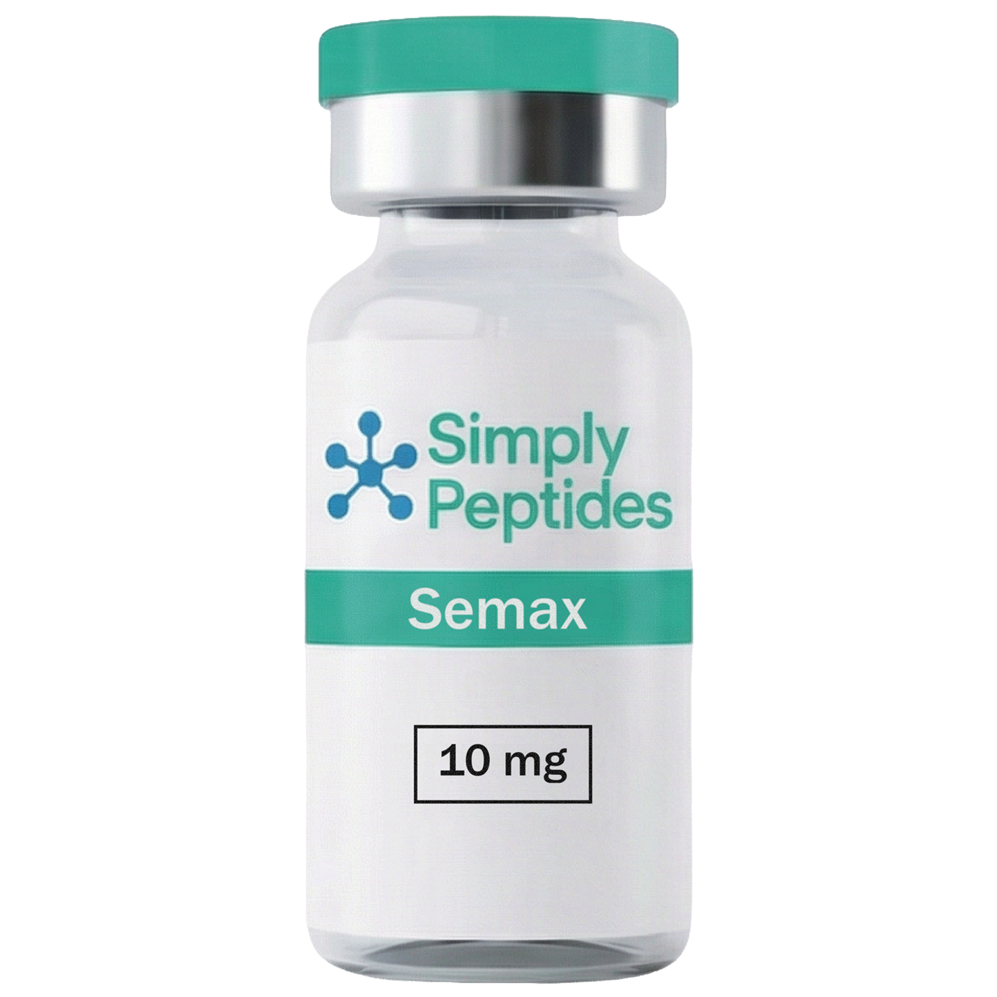 Semax 10mg lyophilised peptide powder vial – Simply Peptides UK