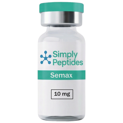 Semax 10mg lyophilised peptide powder vial – Simply Peptides UK